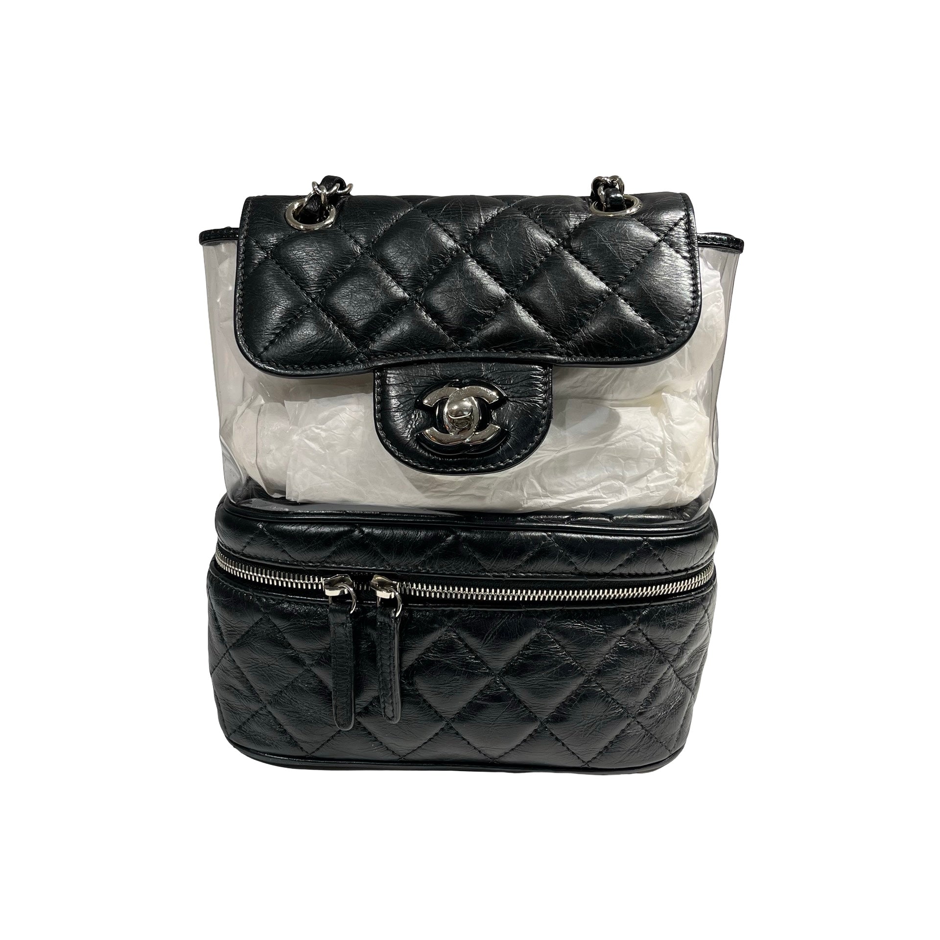 CHANEL PVC SHOULDER BAG [3001055] – VOOTIC