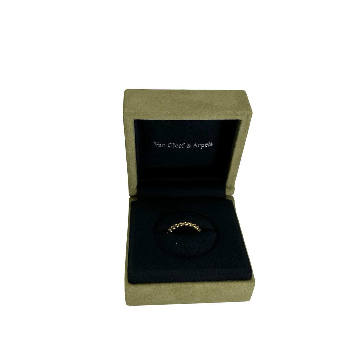 Used VAN CLEEF & ARPELS Perlee Pearls of Gold Medium Model Ring Ring Rose Gold