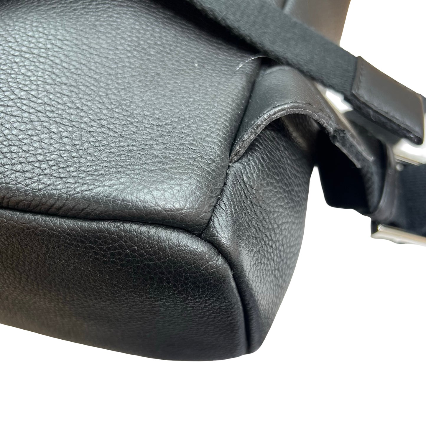 Used Loewe Military Backpack Black PHW