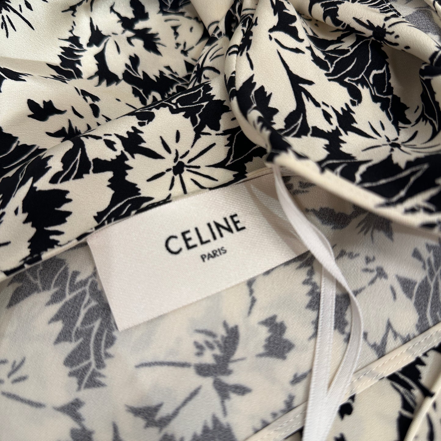 Used Céline Dress Black White