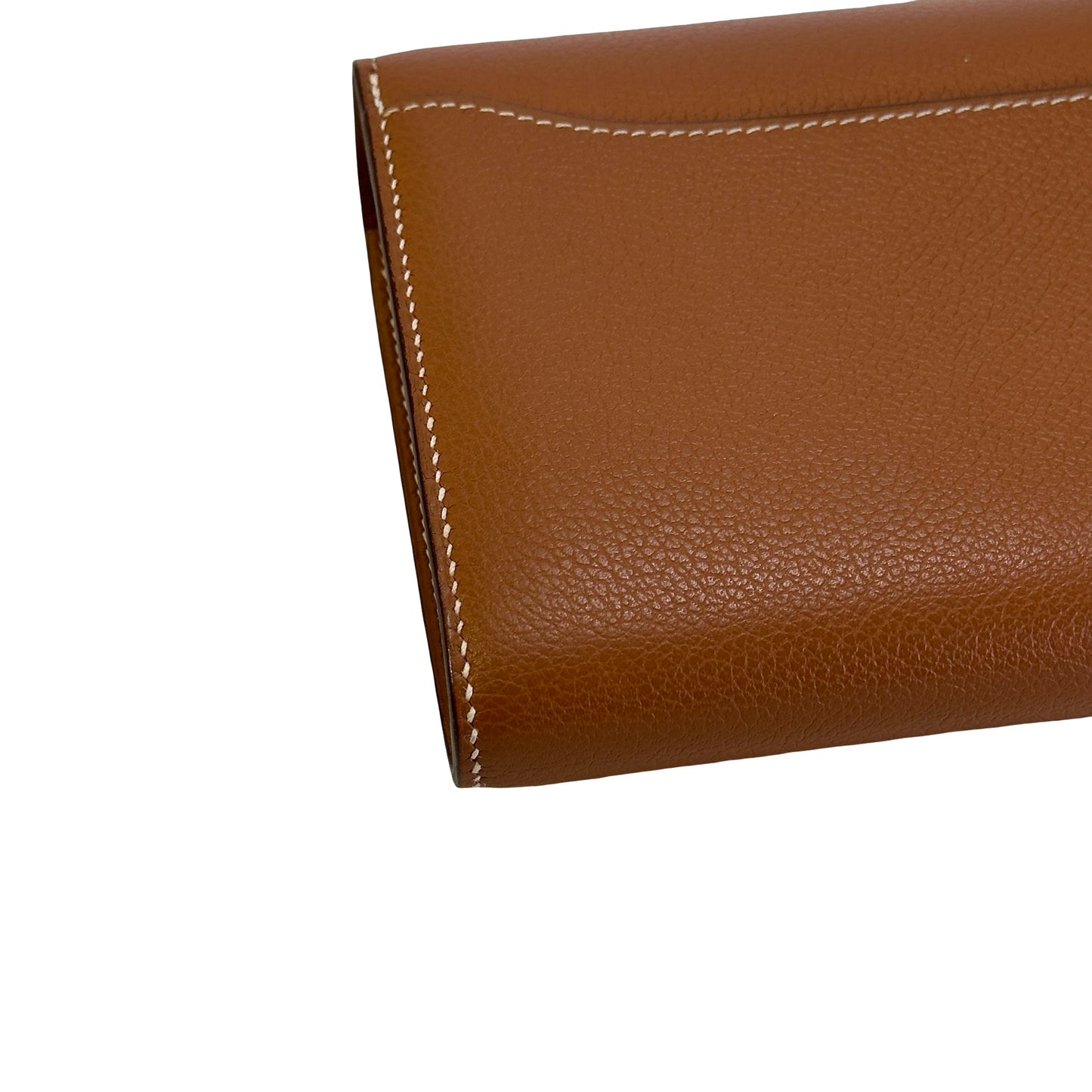 Used HERMES Epsom Constance to Go Wallet on chain Brown GHW