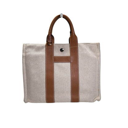 Used HERMES Tote Bag Beige