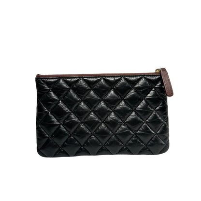 Unused Chanel 2.55 POUCH Pouch Black GHW