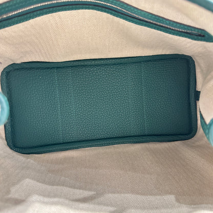 Used HERMÈS TC GP 30 Handbag PHW Green