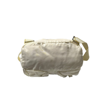 Used PRADA Nylon Backpack PHW White