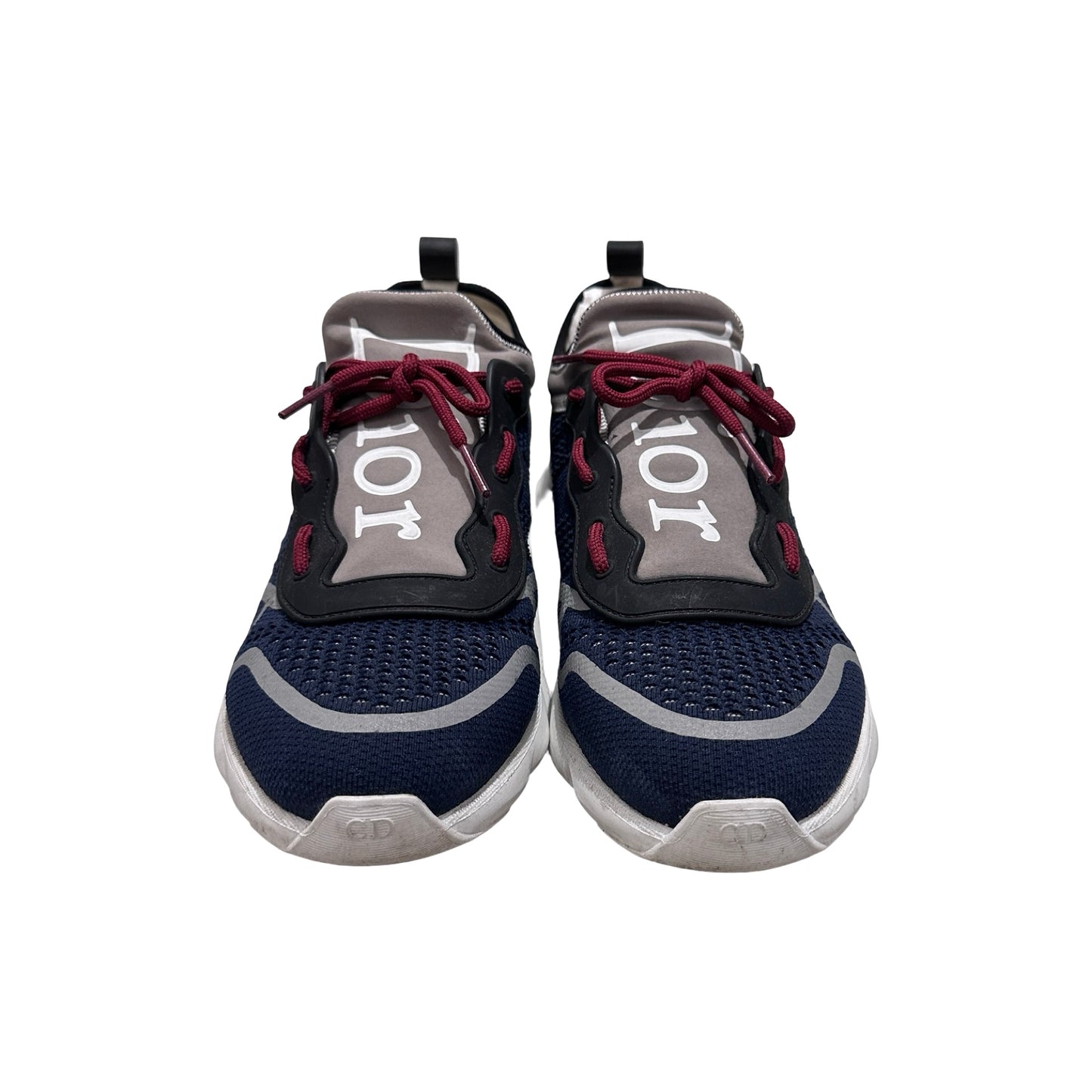 Used DIOR Sneakers Shoes Navy Blue Red