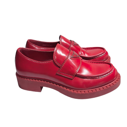 PRADA RED SHOES [3000883]