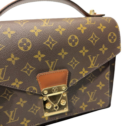 Used Louis Vuitton Monogram Cross Body Bag Brown GHW