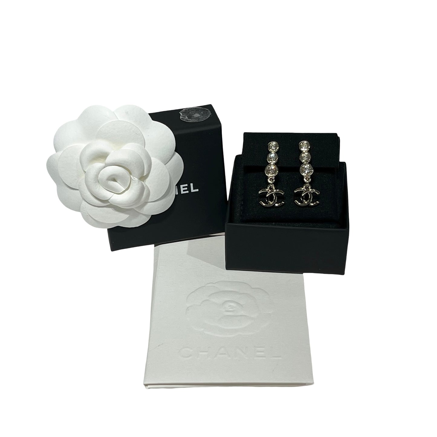 CHANEK CC EARRINGS WITH PENDANTS [3000646]