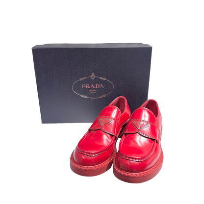 PRADA RED SHOES [3000883]