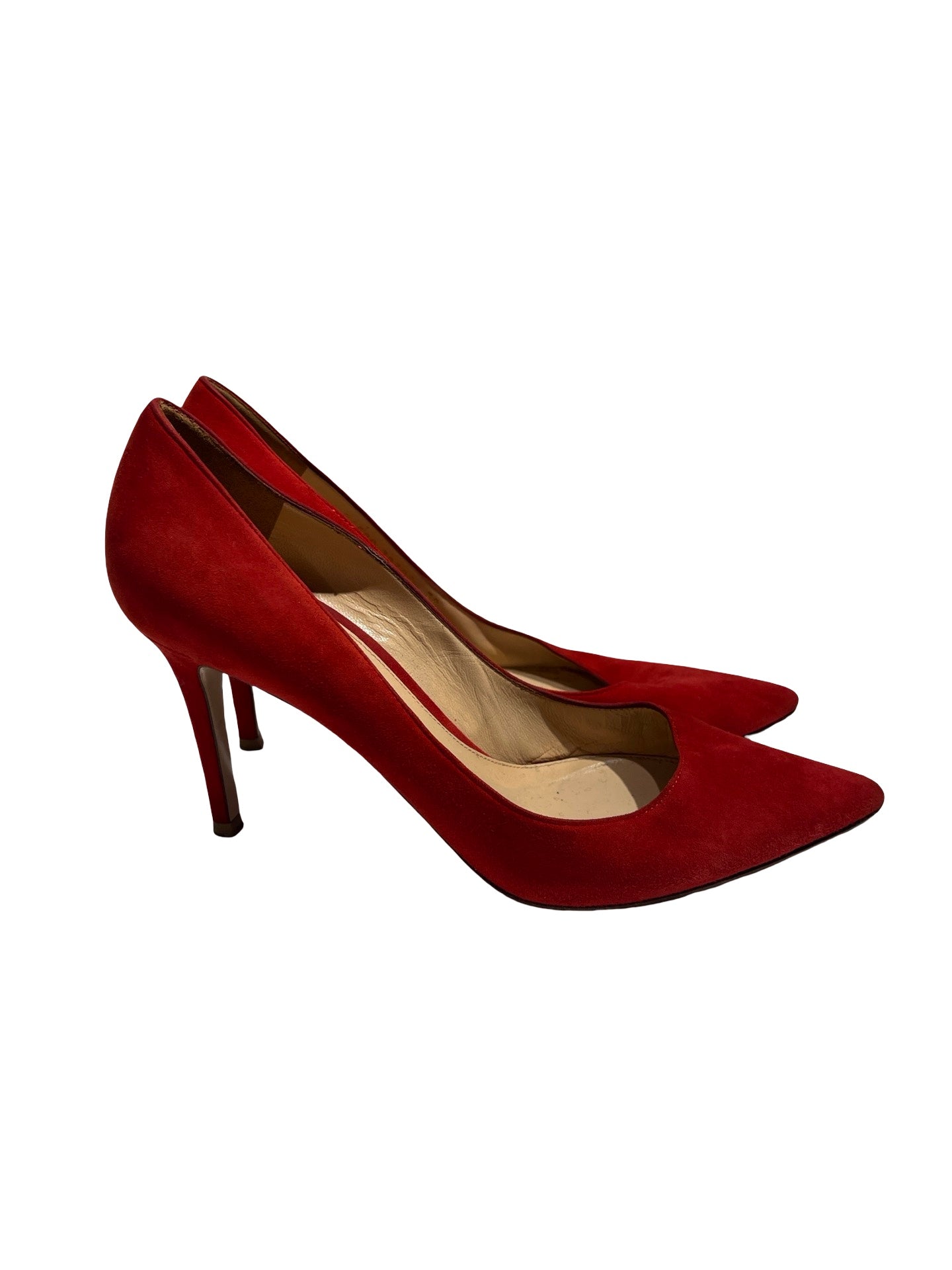 Used GIANVITO ROSSI High Heels Shoes Red
