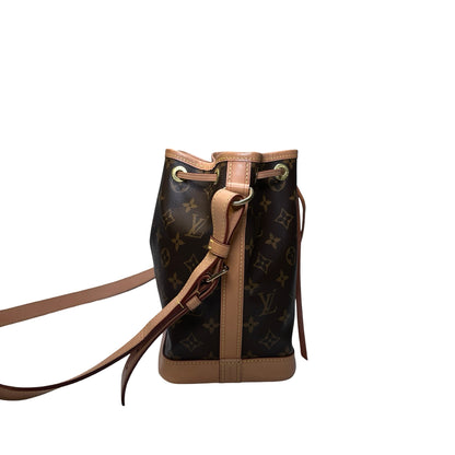 Used LOUIS VUITTON Monogram Neonoe Chain Shoulder Bag Brown GHW