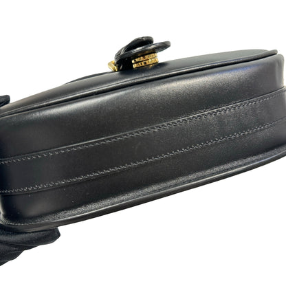 Used DIOR Bobby Cross Body Bag Black GHW