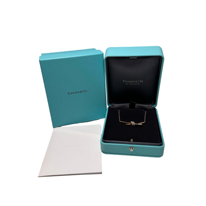 Used TIFFANY & CO. 18K gold Knot necklace Jewellery GHW