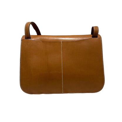 Used HERMES Barenia Calfskin Halzan 31 Handbag Barenia PHW