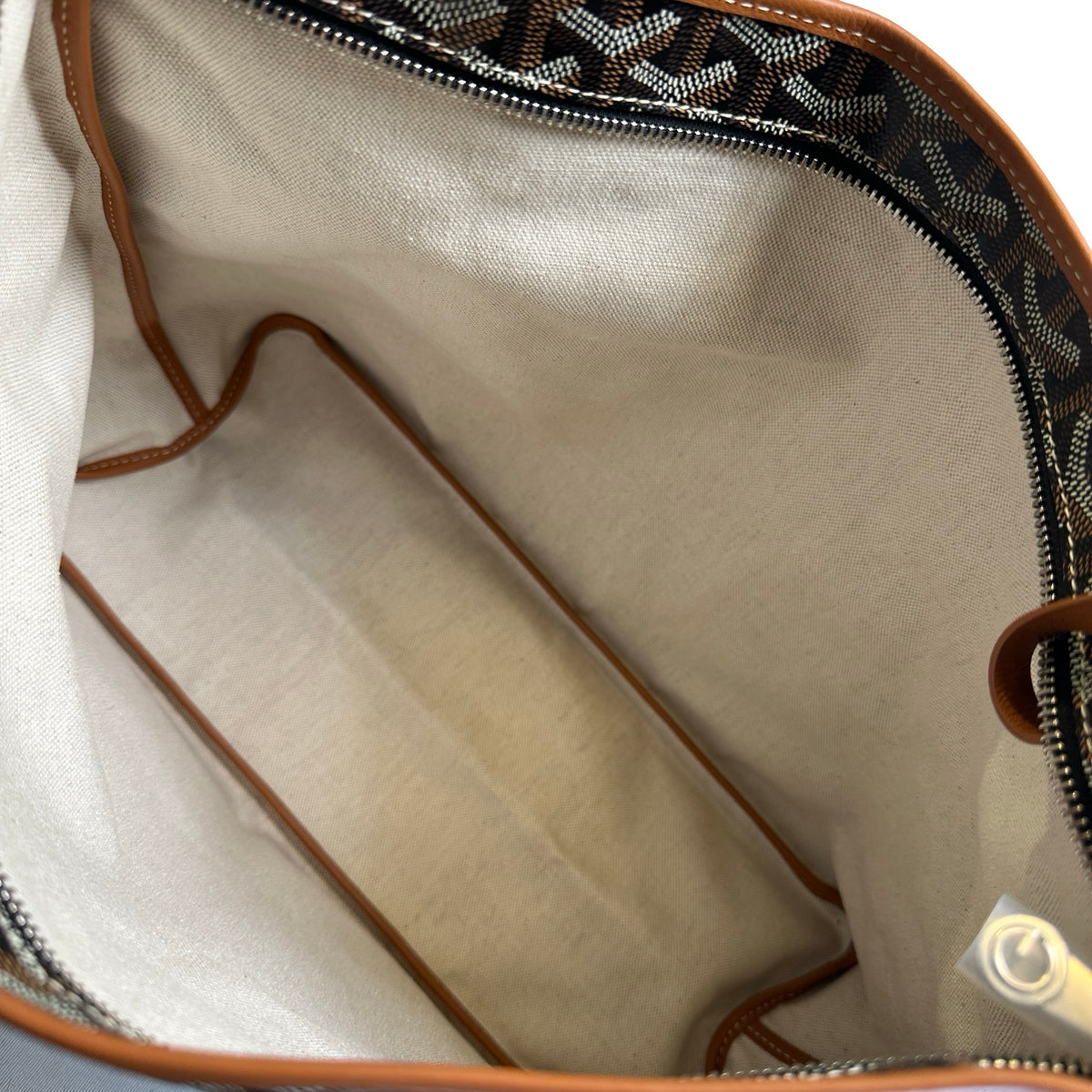 Used GOYARD Goyardine HOBO BAG Hobo Bag Black Brown