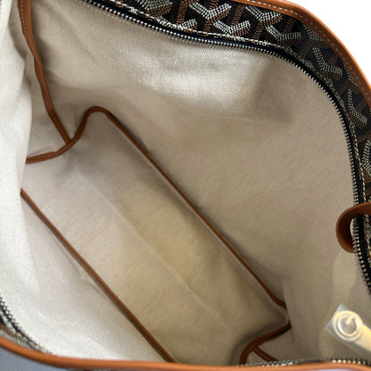 Used GOYARD Goyardine HOBO BAG Hobo Bag Black Brown