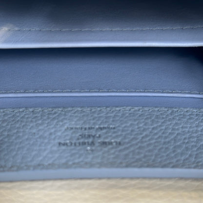 Used LOUIS VUITTON Leather Capucines Handbag Blue