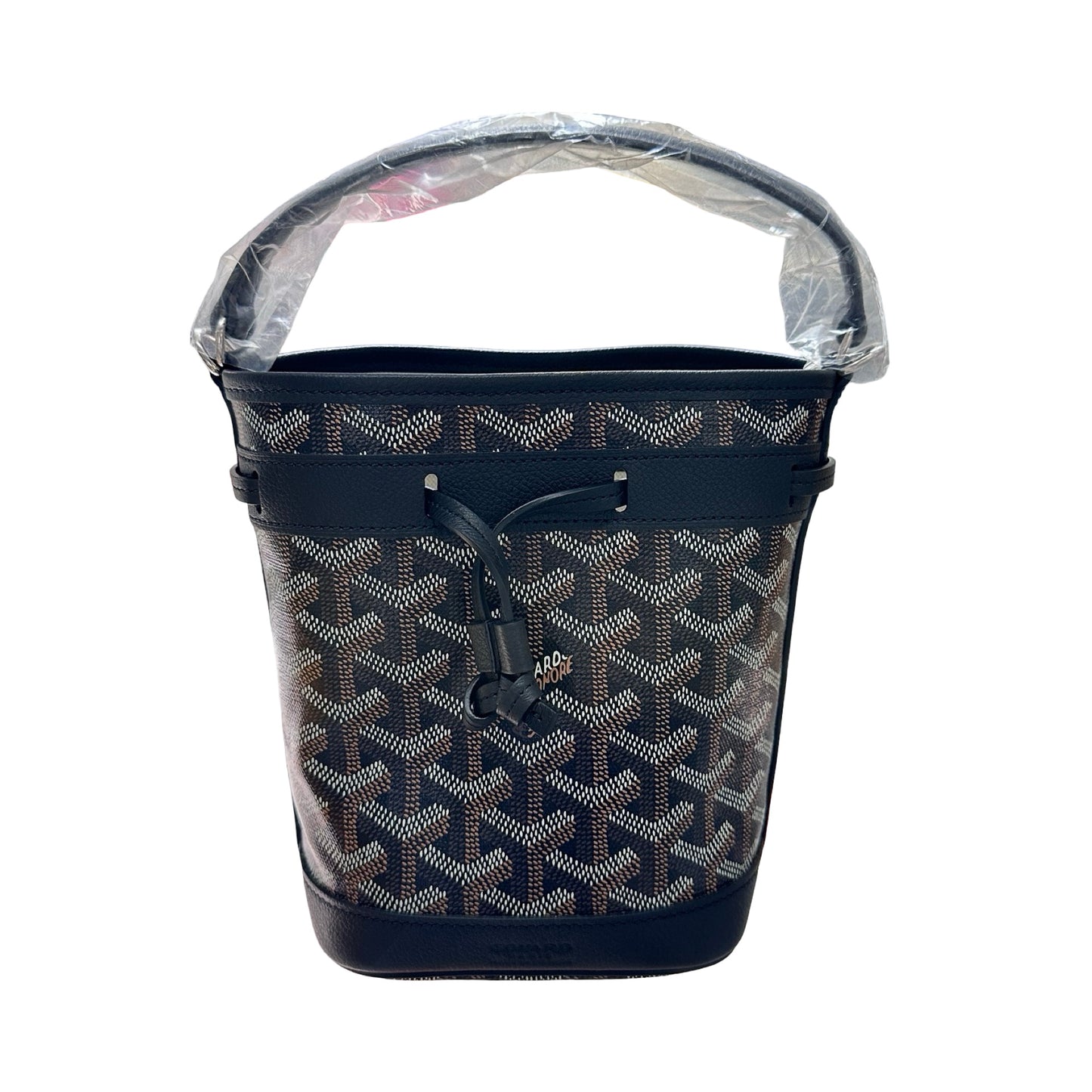 New GOYARD Mini Bucket Bag Black PHW