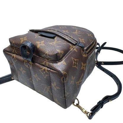 Used LOUIS VUITTON Monogram Backpack Brown Black GHW