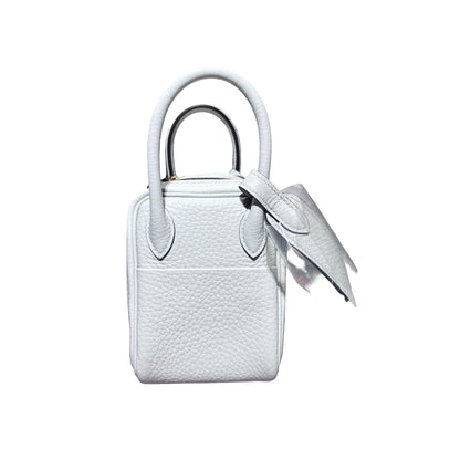 New Hermès TC Cross Body Bag Blue GHW
