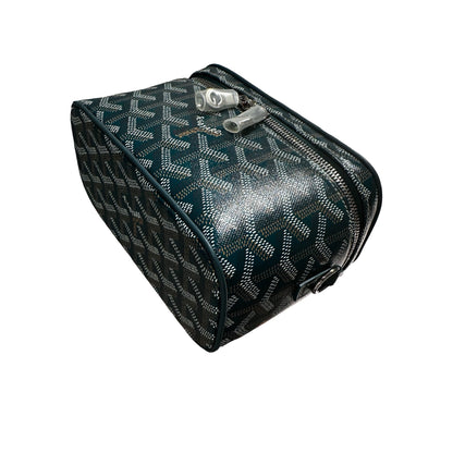 Used GOYARD Vanity case Shoulder Bag Green PHW