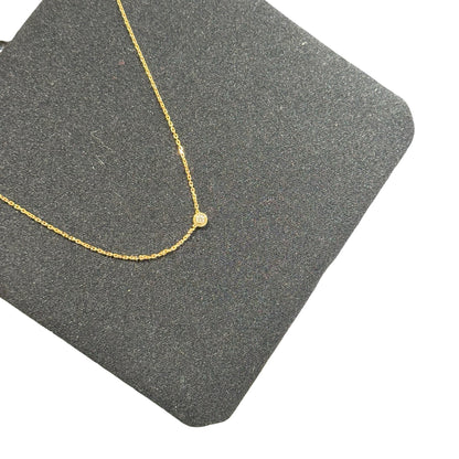 Used CARTIER AU750 Gold Necklace with Diamond Jewellery Jewellery Yellow Gold