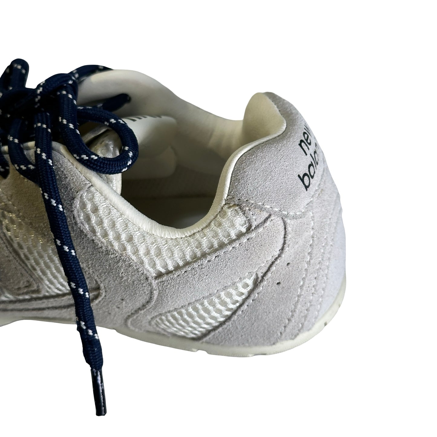 Used MIU MIU Suede Mesh New Balance 530 Sneakers White Grey