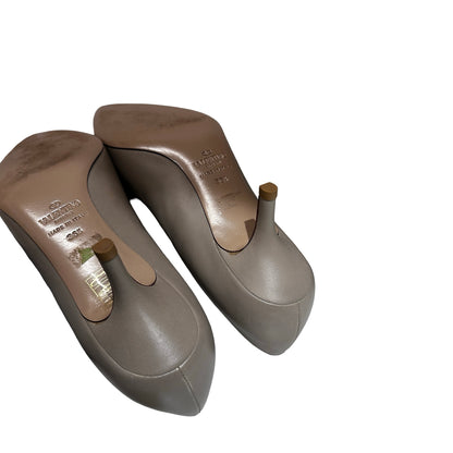 Used VALENTINO Heels Shoes Grey