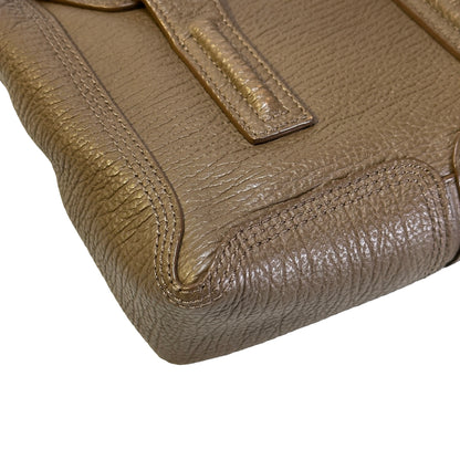 Used 3.1 PHILLIP LIM Textured Leather Pashli Mini Satchel Satchel Brown