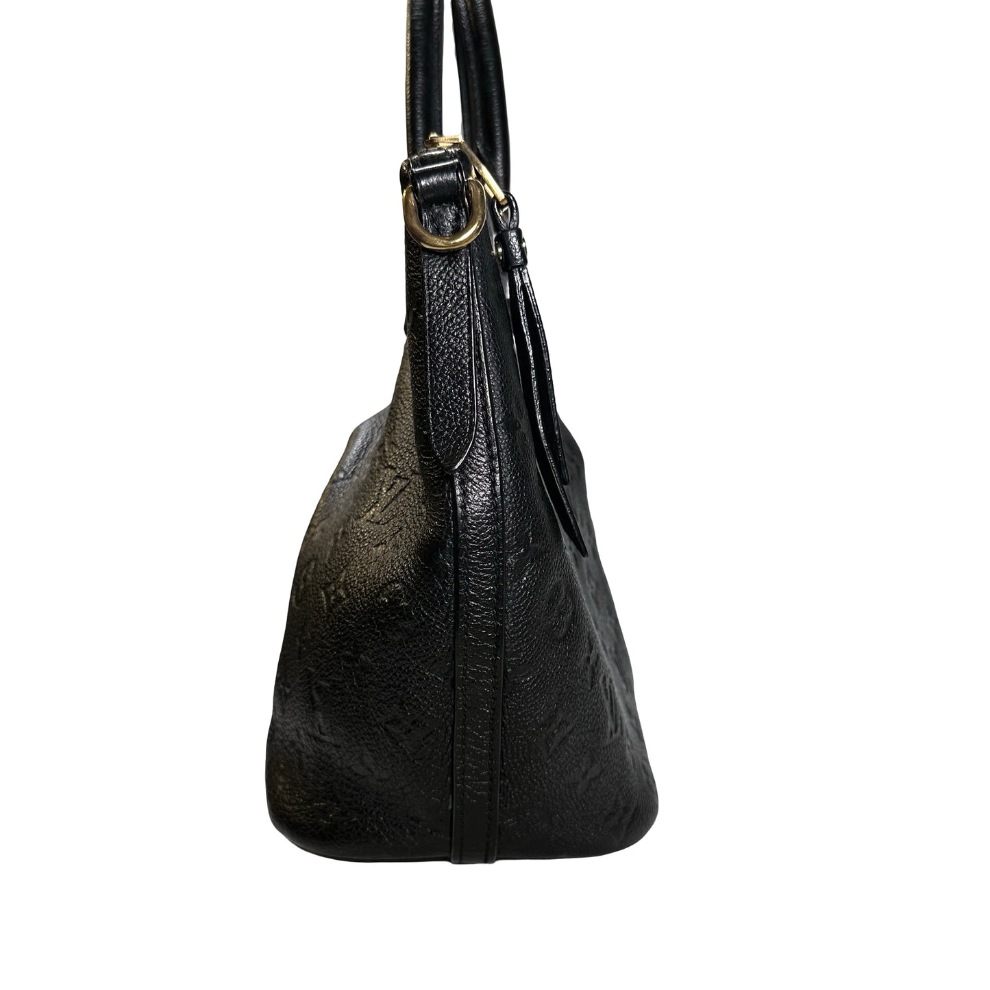 LOUIS VUITTON Monogram Mazarine Tote Bag Black GHW