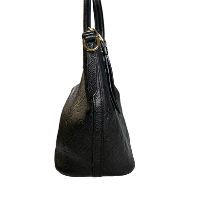 LOUIS VUITTON Monogram Mazarine Tote Bag Black GHW