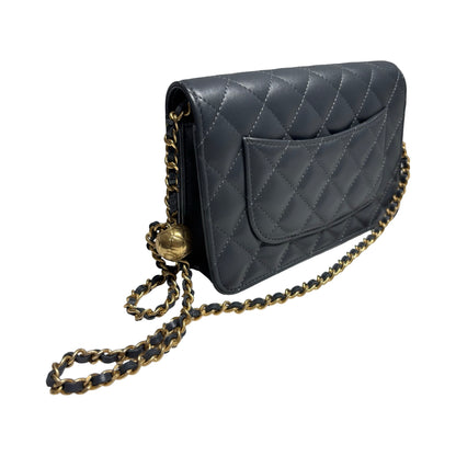 CHANEL GREY WOC [20000310]
