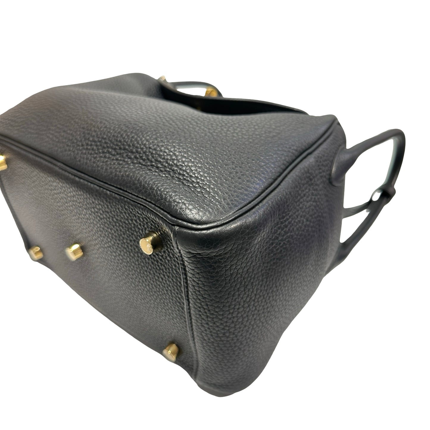 Used Hermès TC Shoulder Bag Black GHW