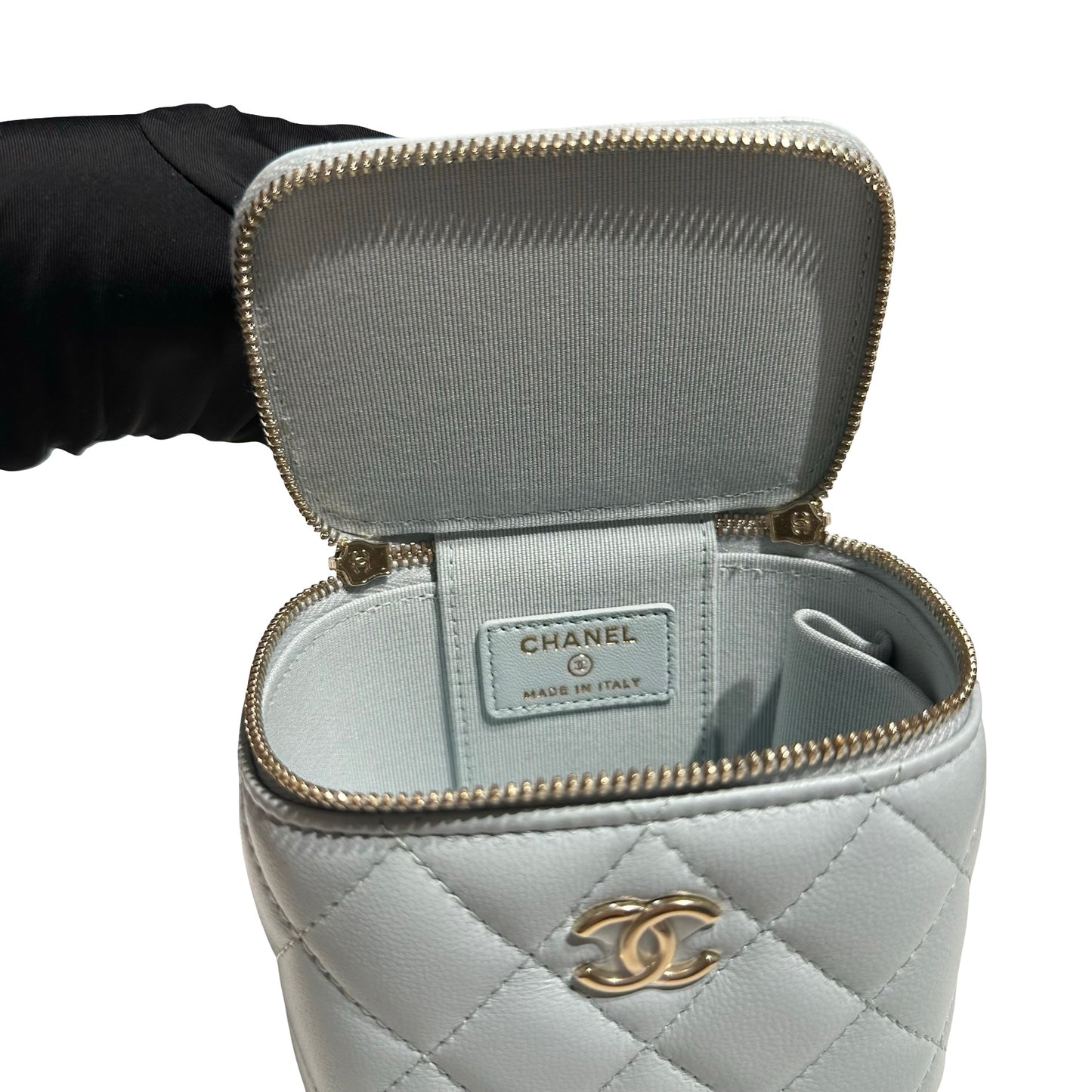 CHANEL MINI VANITY BLUE [2004213]