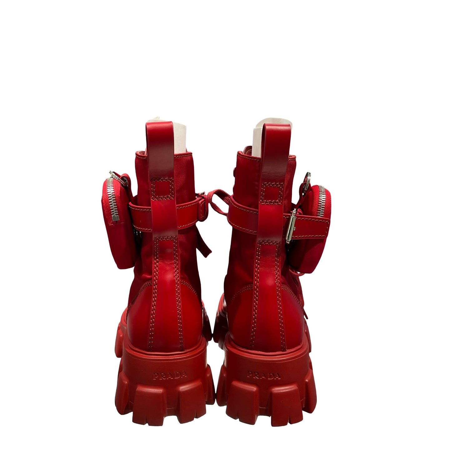 PRADA RED SHOES [3000887]