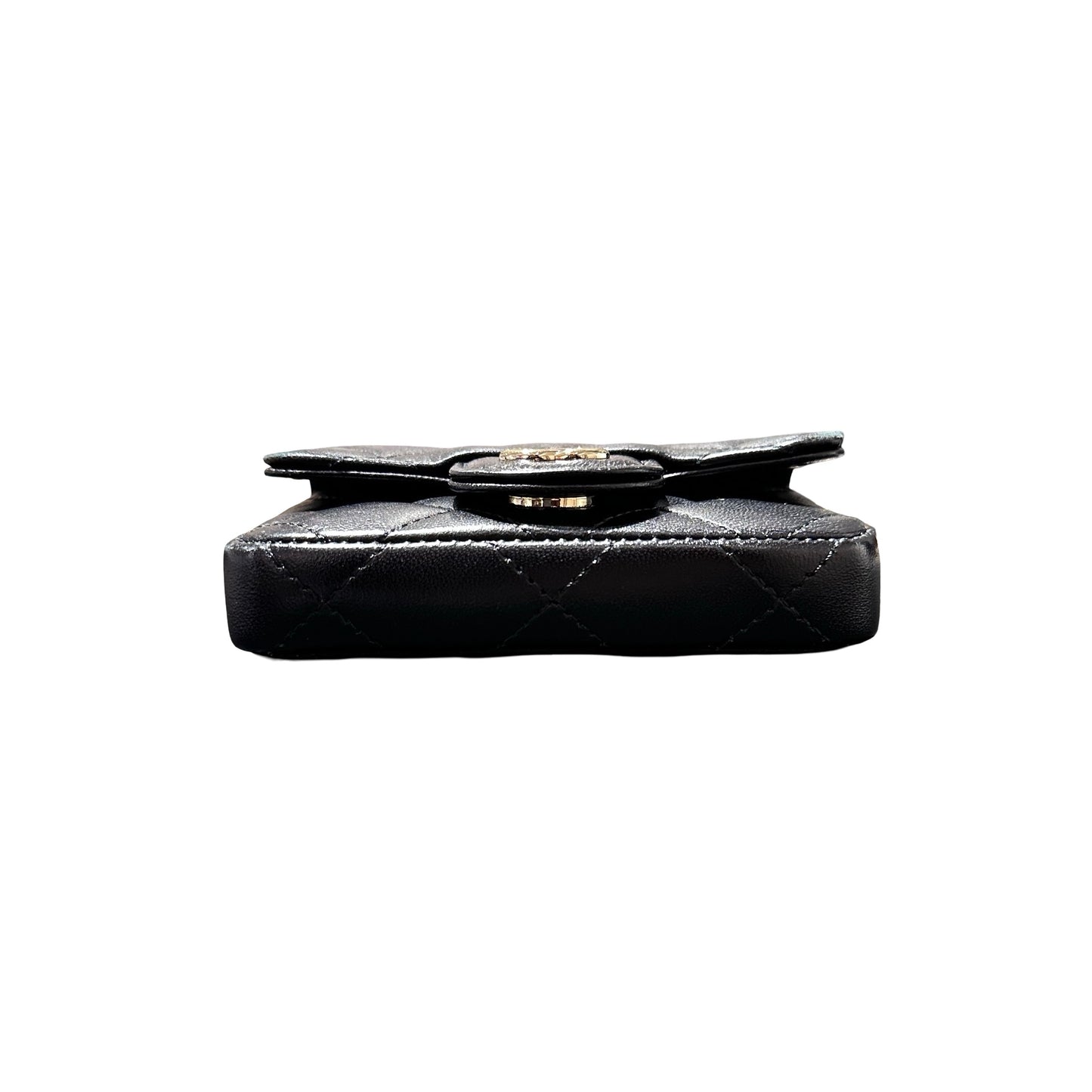 Used CHANEL Mini Bag Black GHW