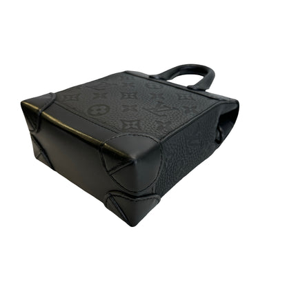 Used LOUIS VUITTON Monogram Leather Shoulder bag Backpack Black