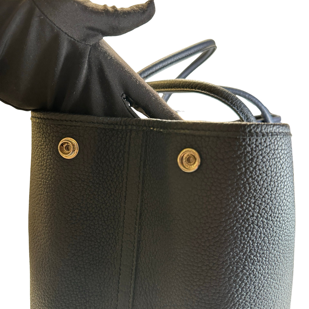 Used HERMES Negonda Garden Party 36 Tote Bag Navy PHW