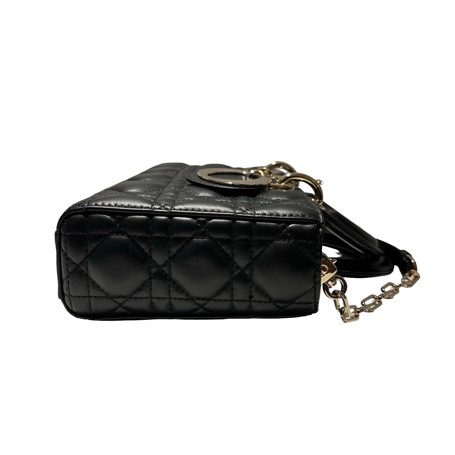 DIOR D-Joy Medium Handbag Black GHW