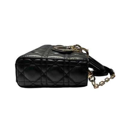 DIOR D-Joy Medium Handbag Black GHW