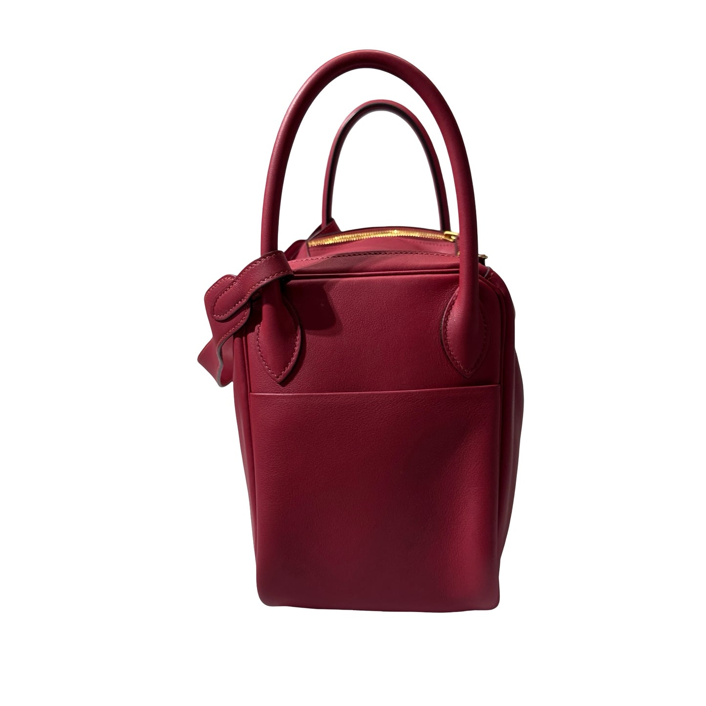 Used HERMÈS Lindy 30 Tote Bag Pink GHW