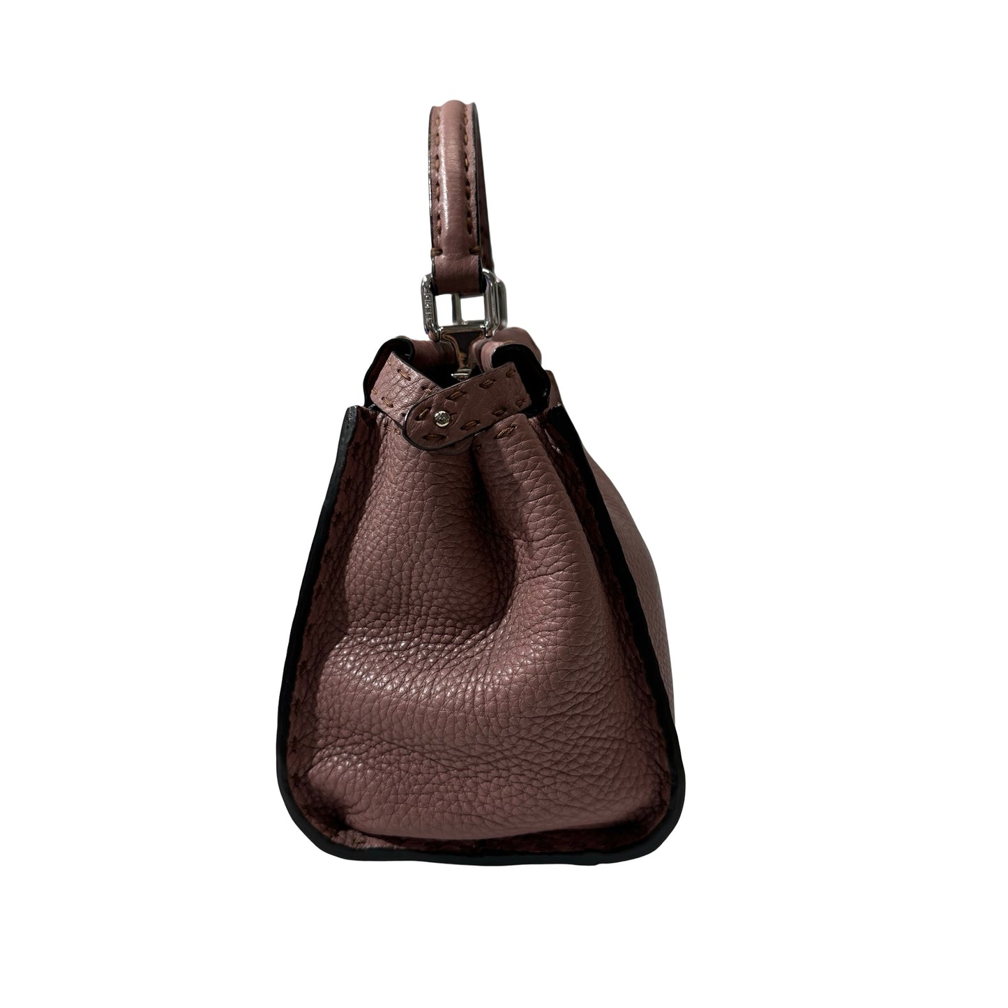 Used Fendi Peekaboo mini Shoulder Bag PHW Pink