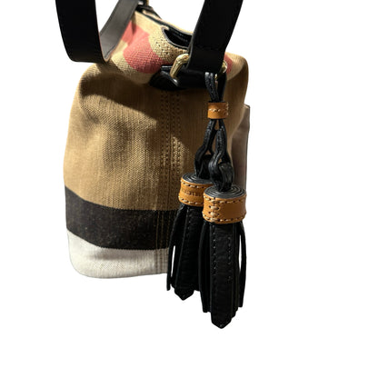 Used BURBERRY Cross body Cross Body Bag Beige GHW