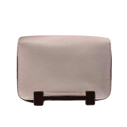 Used HERMES Geta Bag Crossbody Bag 09 Mauve Pale/I2 Nata