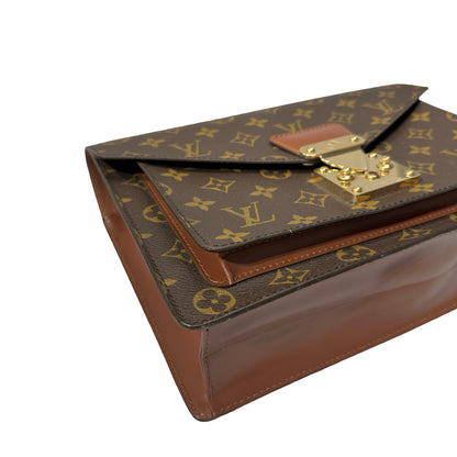 Used Louis Vuitton Monogram Cross Body Bag Brown GHW