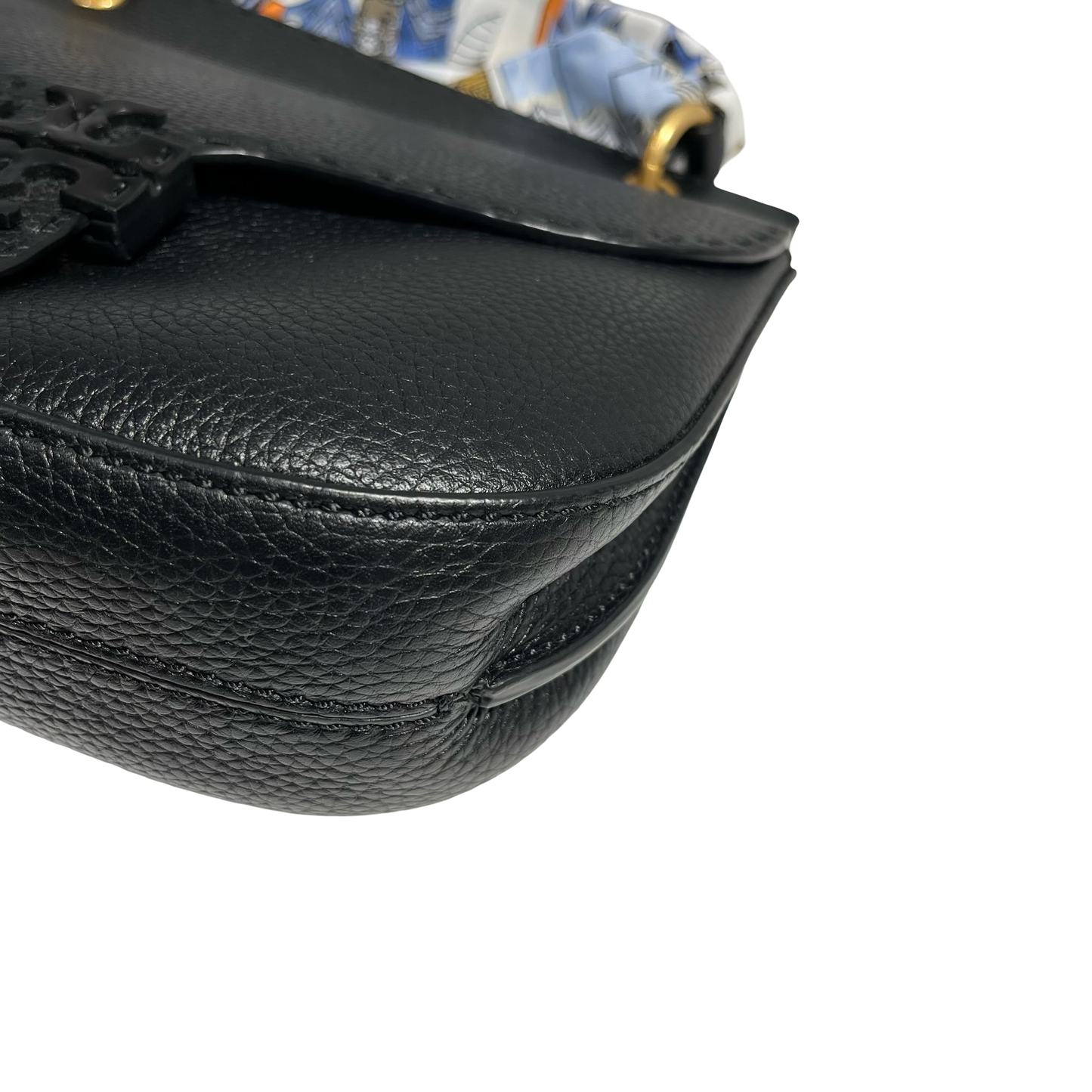TORY BURCH BLACK LEATHER SHOULDER BAG [3000660]