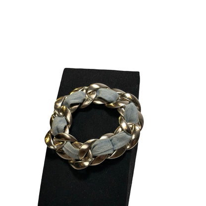 Used Chanel Denim Blue Bracelet Jewellery Denim Blue GHW