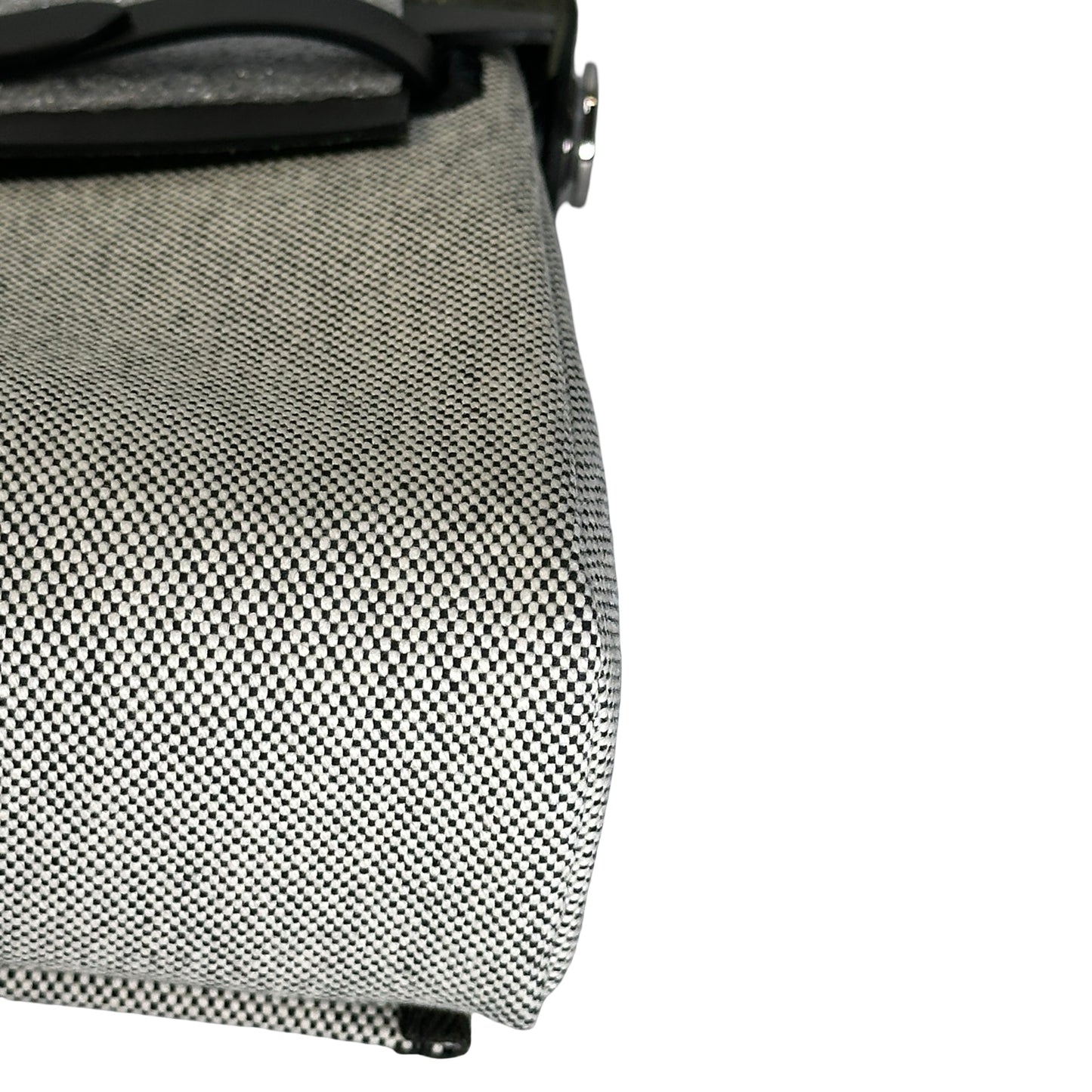 Brand New HERMES Mini Herbag Crossbody Bag Black PHW