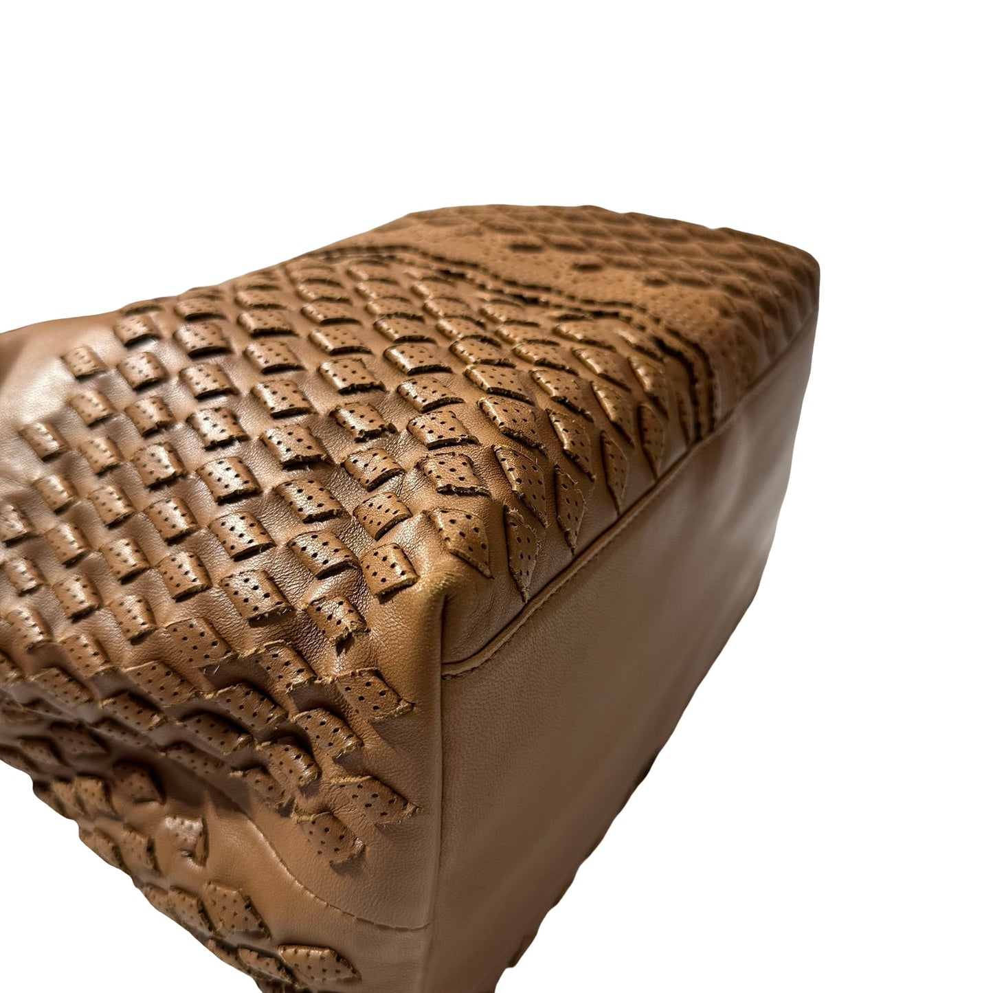 Used Bottega Veneta Tote Bag Brown